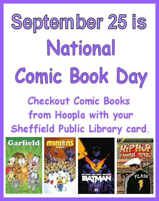 Graphic National Comic Book Day September 25 2023
